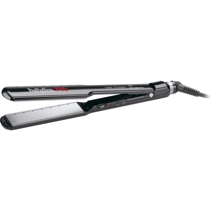 Выпрямитель BABYLISS PRO Dry & Straighten, чёрный BAB2073E